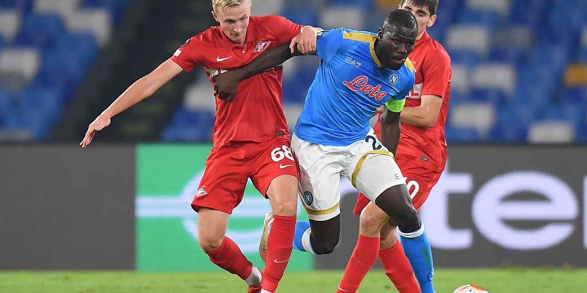 Napoli-Spartak Mosca 2-3: tabellino, statistiche e marcatori