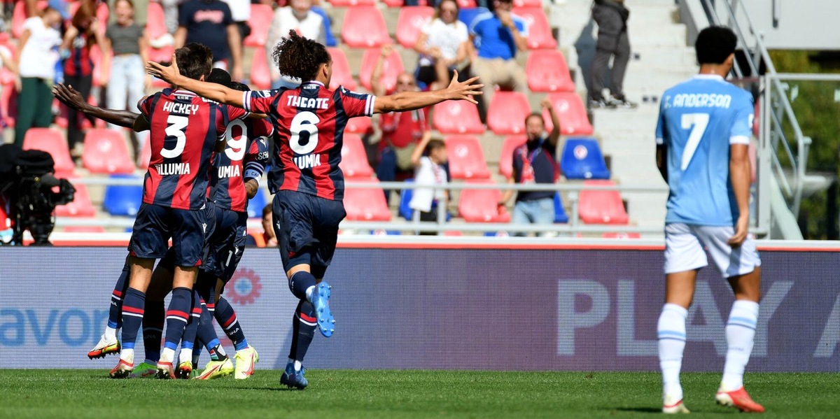 Bologna-Lazio 3-0: Sarri crolla e finisce in 10, tris di Mihajlovic