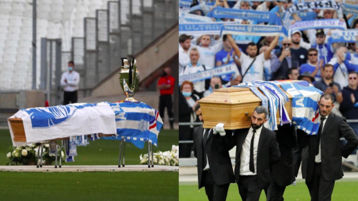 Marsiglia, emozionante tributo all'ex presidente Tapie