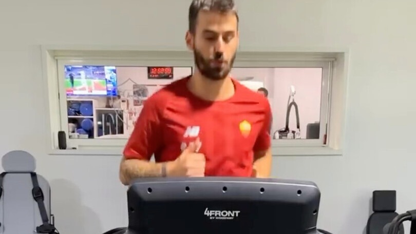 Roma, Spinazzola torna a correre. E Mancini lo carica