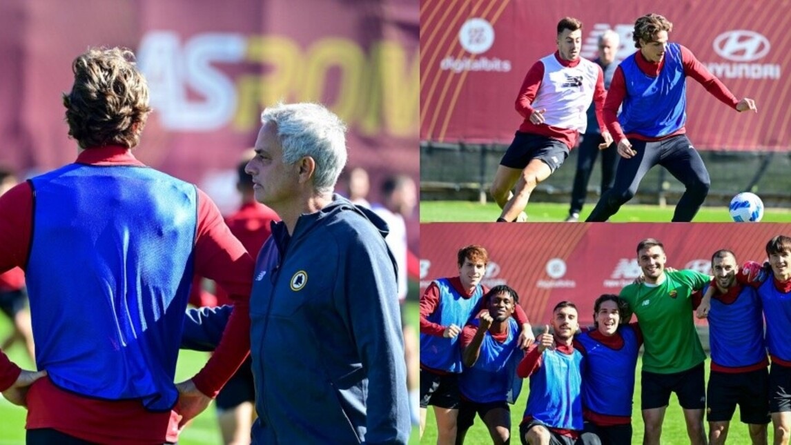 Roma, Zaniolo ascolta Mourinho e vince la partitella