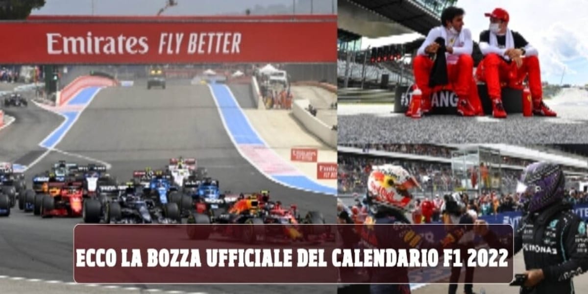 F1, c'è la bozza del calendario 2022: Imola ad aprile e Monza a settembre, che doppietta in Italia!