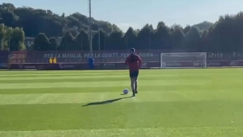 Spinazzola, il rientro si avvicina: corre in campo col pallone!