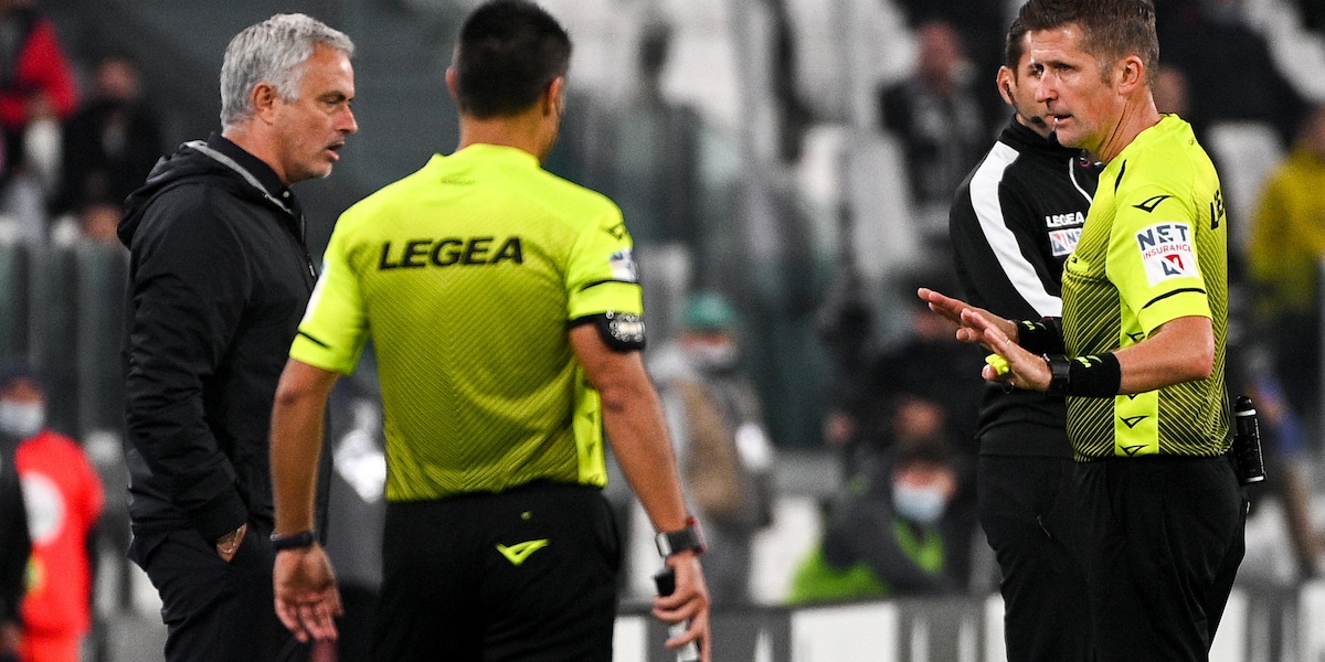 Roma, Mourinho scioccato: “Ho parlato con Orsato, sono rimasto senza parole”
