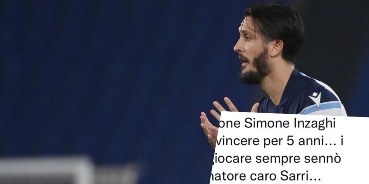 Luis Alberto, like a un post contro Sarri