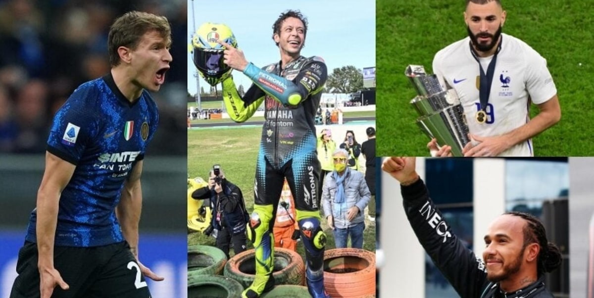 Valentino Rossi e Lewis Hamilton superstar: sono più famosi dei calciatori in Italia