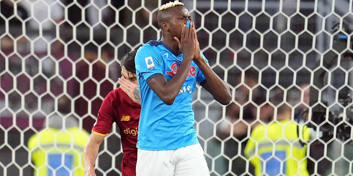 Napoli, Osimhen stop in allenamento: salta la Salernitana