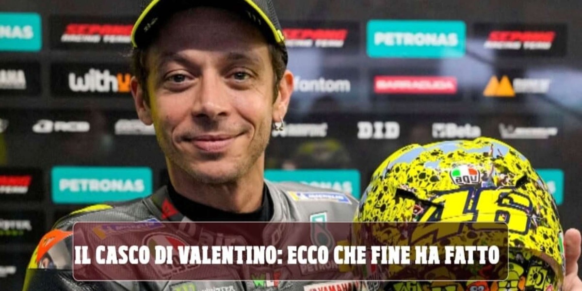 MotoGP, da Valentino a Michele: ecco dove è finito il casco di Rossi