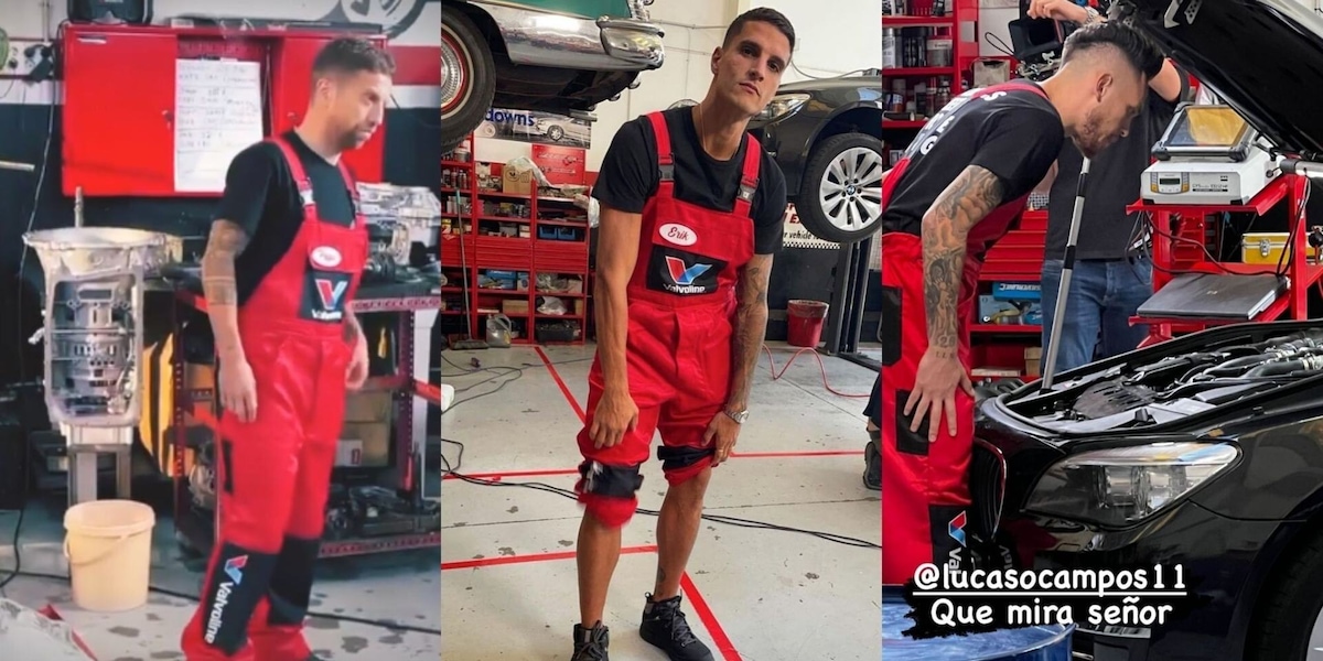 Lamela, Papu e Ocampos dal campo all'officina: il Siviglia li trasforma in meccanici!