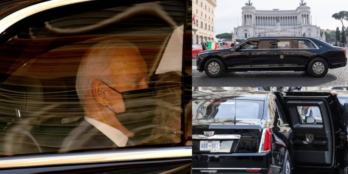 Biden al G20 di Roma con la sua limousine: dalle super portiere blindate al lancia granate, ecco "The Beast"