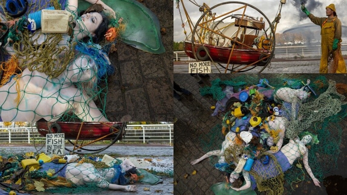 Sirene uccise dai pescherecci: la clamorosa protesta a Glasgow