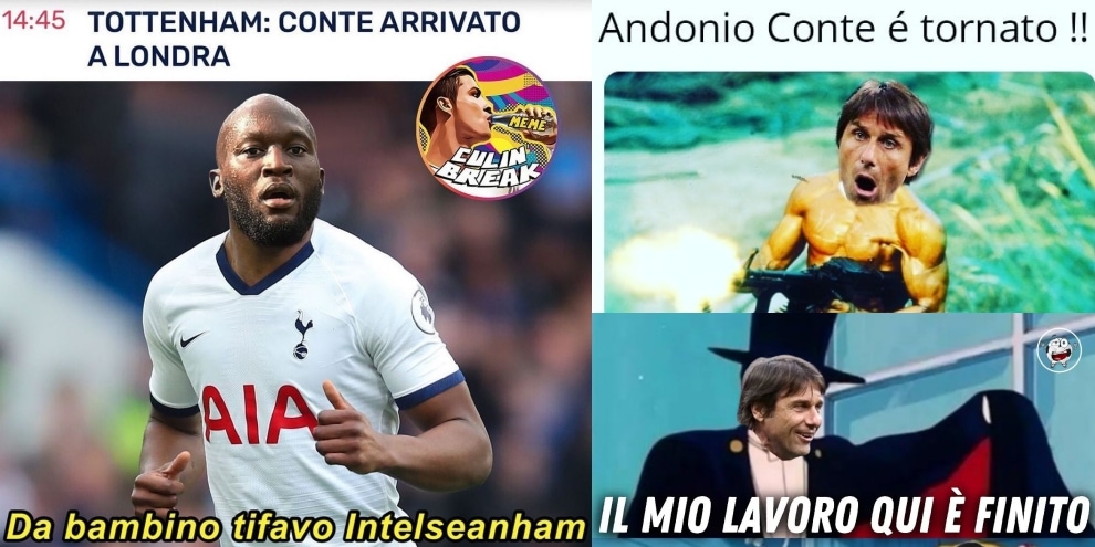 Conte al Tottenham scatena i tifosi: tutte le ironie sui social