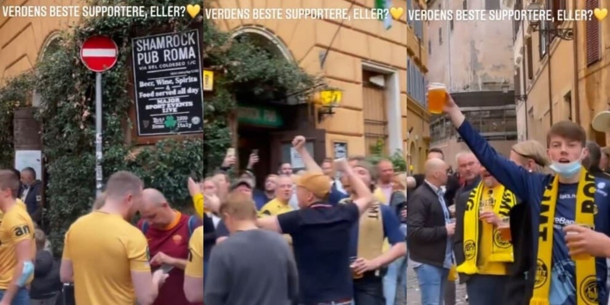 Bodo, la carica dei tifosi in un pub di Roma tra cori e fiumi di birra