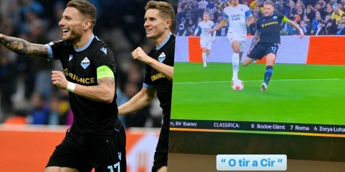 Immobile, il record festeggiato sui social: “O tir’ a Cir’”