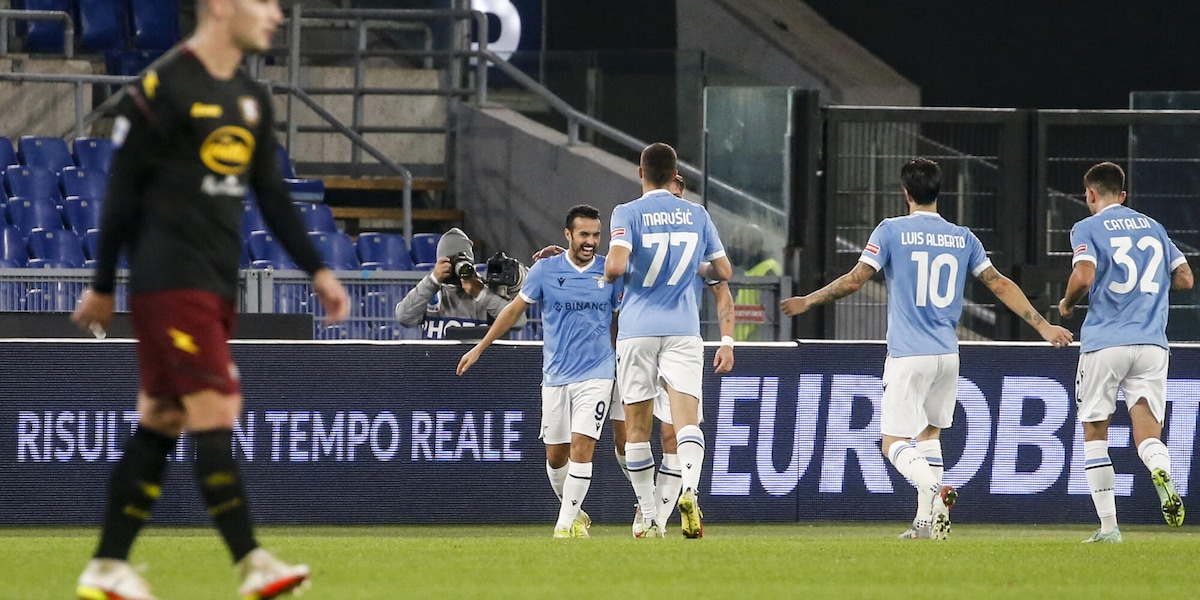 Lazio-Salernitana 3-0: tabellino, statistiche e marcatori