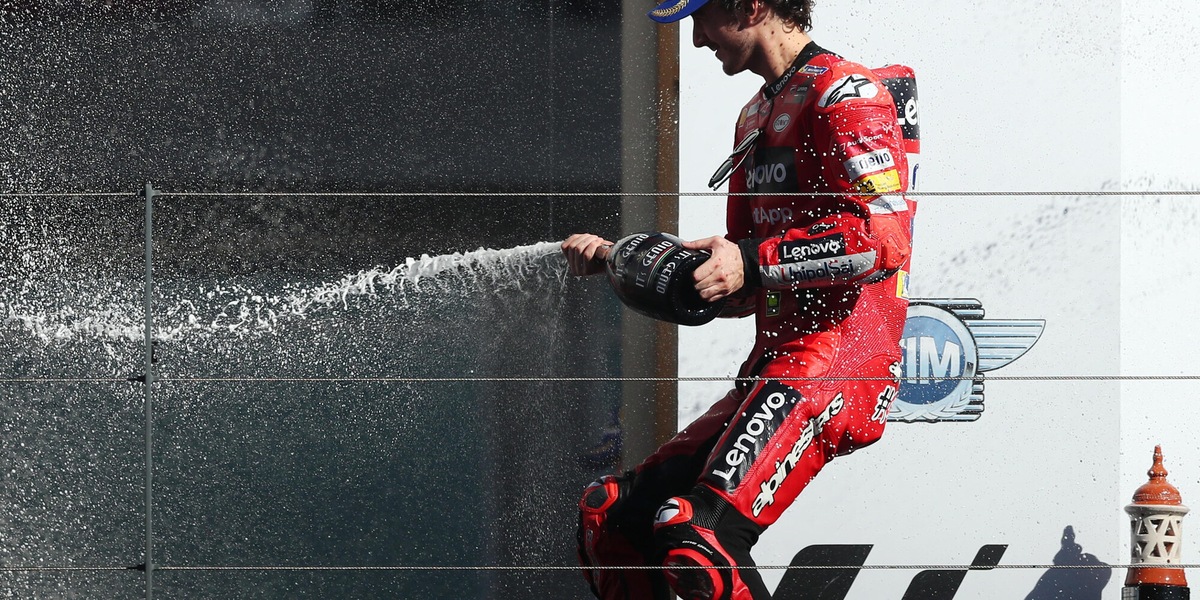 MotoGp, Bagnaia: "Ho avuto la fortuna di essere in MotoGp con Valentino"