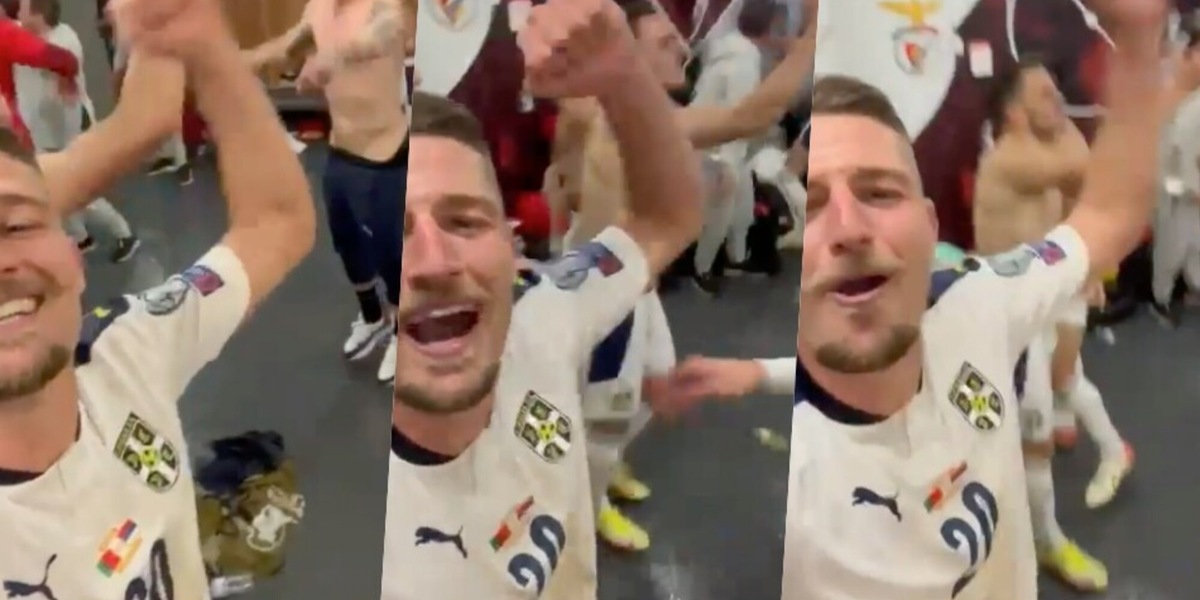 Milinkovic, che festa! Ora torna da Sarri carico e felice
