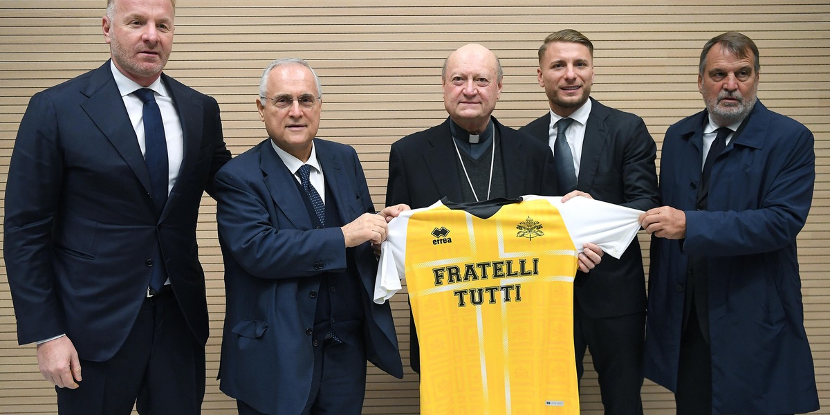 Lazio, mattinata dal Papa con Lotito e Immobile