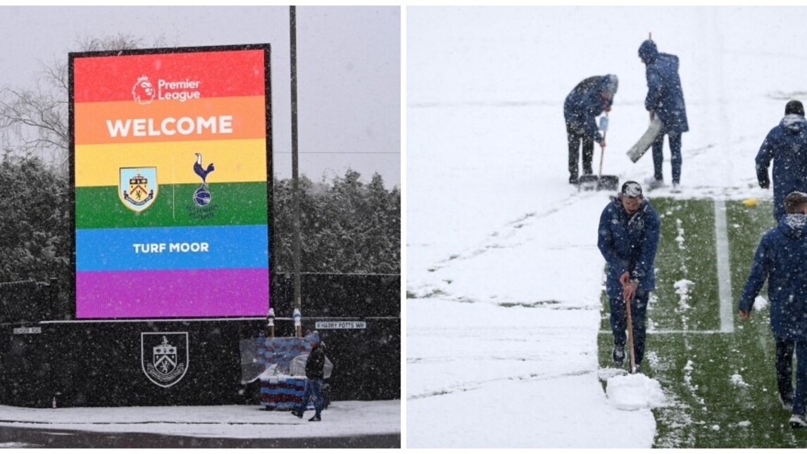 Burnley-Tottenham non si gioca: troppa neve, Conte riposa