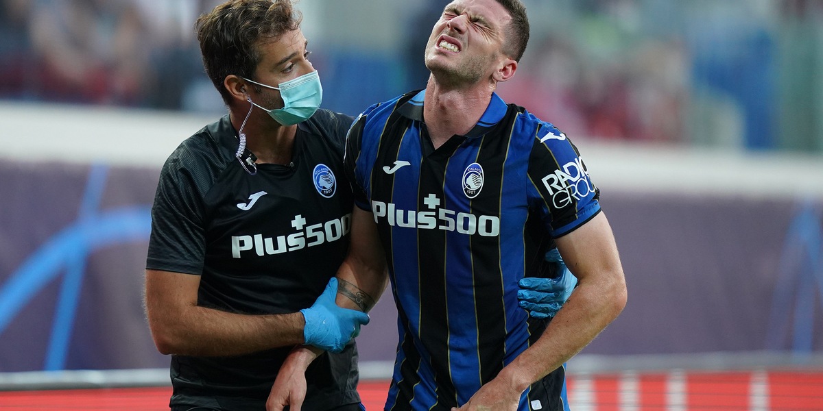 Atalanta, ricaduta nell'infortunio muscolare per Gosens
