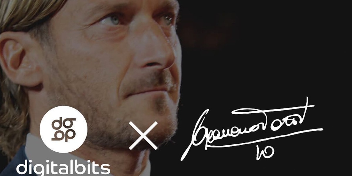 Totti ambasciatore Digitalbits: adesso è ufficiale