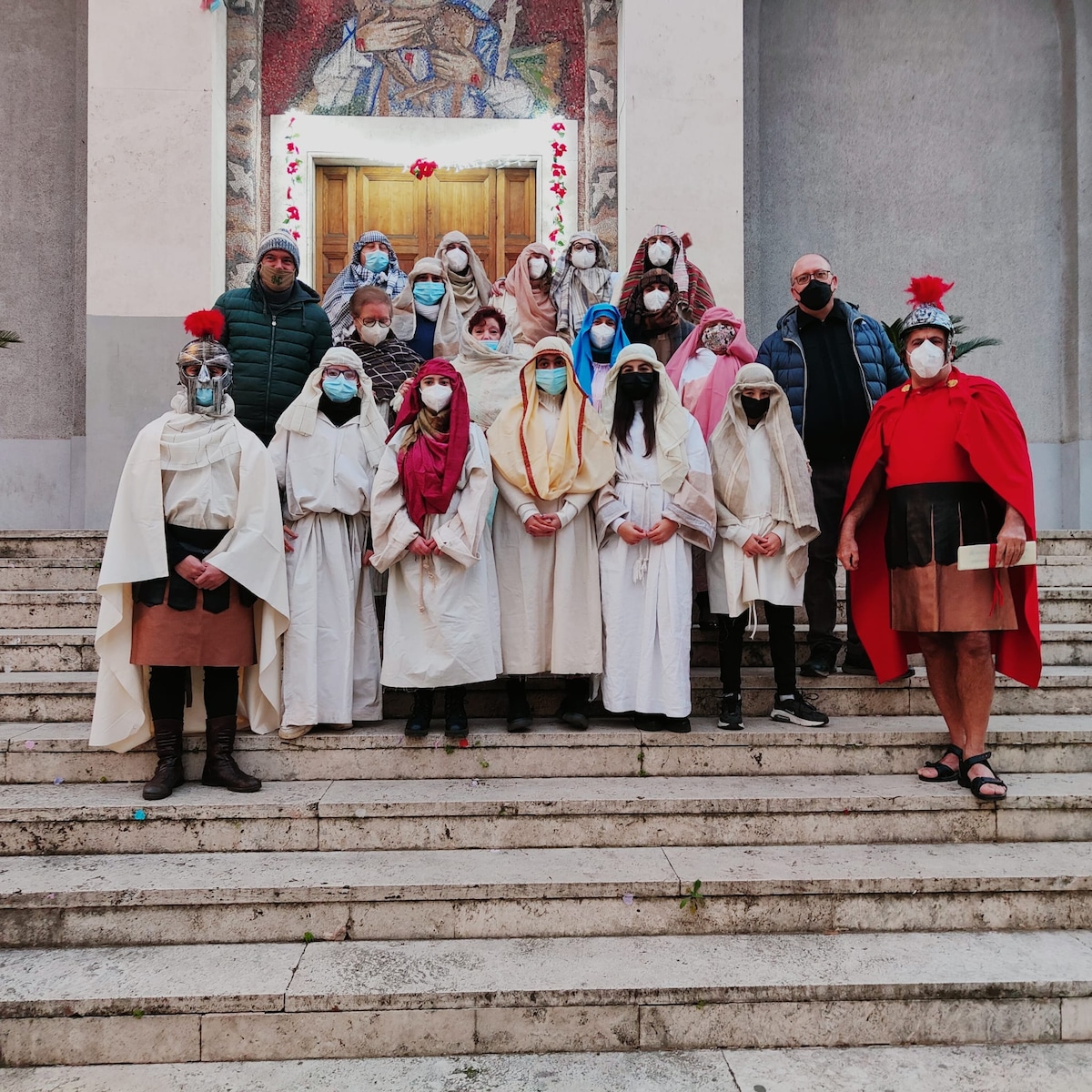 E' tornato il presepe vivente di Santa Maria Consolatrice