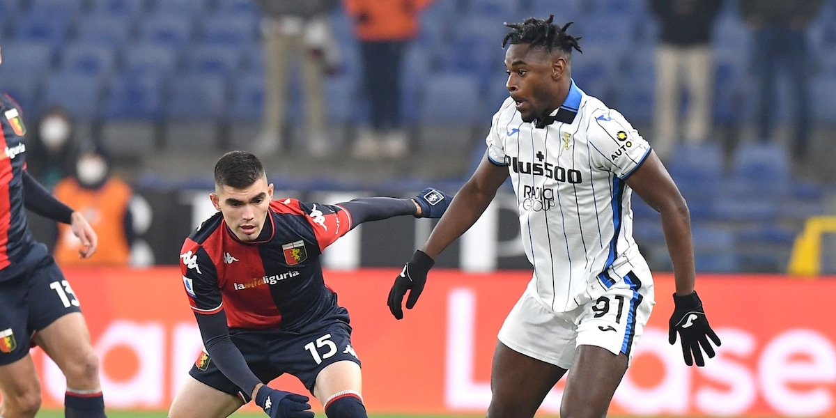 Atalanta, lesione di primo grado all'adduttore per Zapata