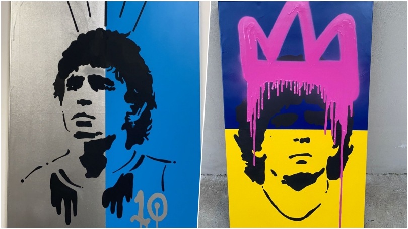 Alessandro Lanza, il designer multitasking spopola con l’omaggio a Maradona