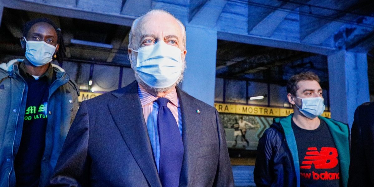 Napoli, il messaggio di Natale di Aurelio De Laurentiis
