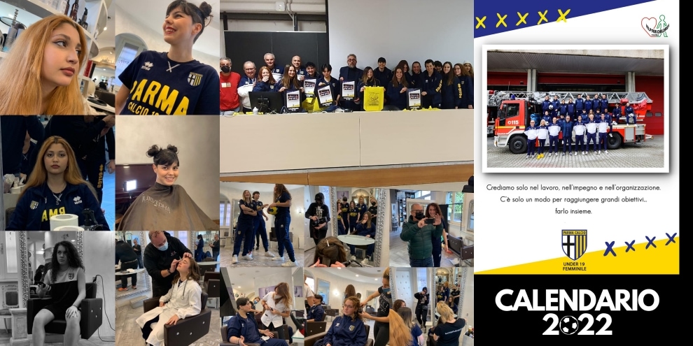 Parma Femminile, presentato il calendario 2022: le foto del backstage