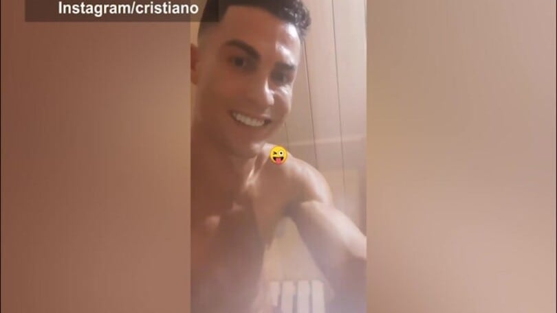 CR7, notte nella sauna