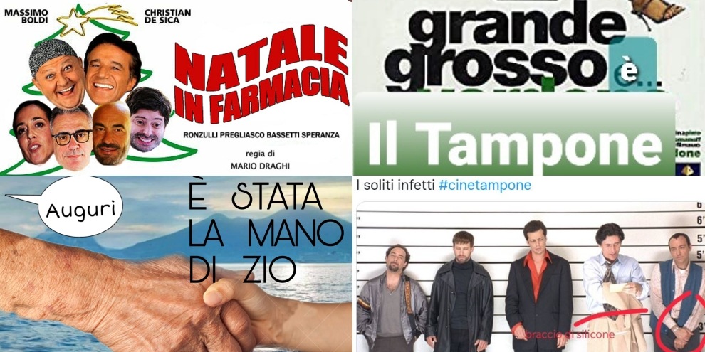 I social impazziti per Cinetampone: dilaga l'ironia tra film e Covid