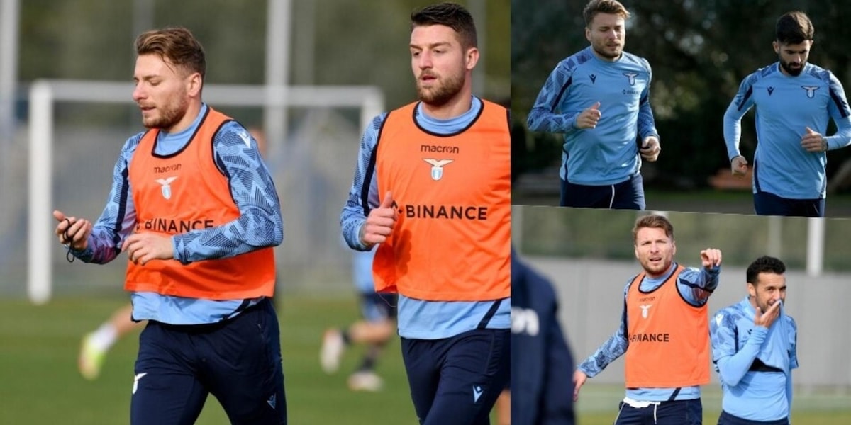 Immobile, cronometro alla mano: corre verso il rientro