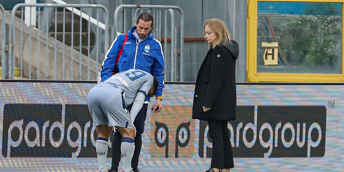 Giuseppe Rossi ko in Brescia-Spal: probabile infortunio al ginocchio