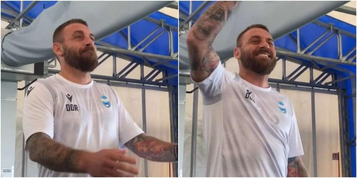 De Rossi canta nello spogliatoio della Spal: il VIDEO diventa virale