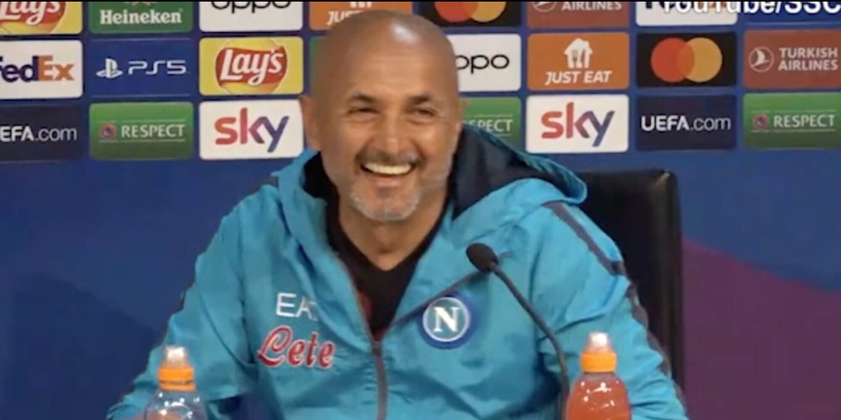 Spalletti e l'urlo del Maradona in Champions: risate in sala stampa