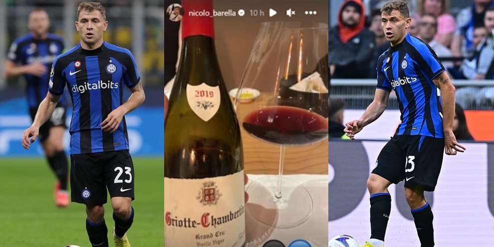 Quanto costa il vino con cui Barella ha festeggiato la vittoria dell'Inter?