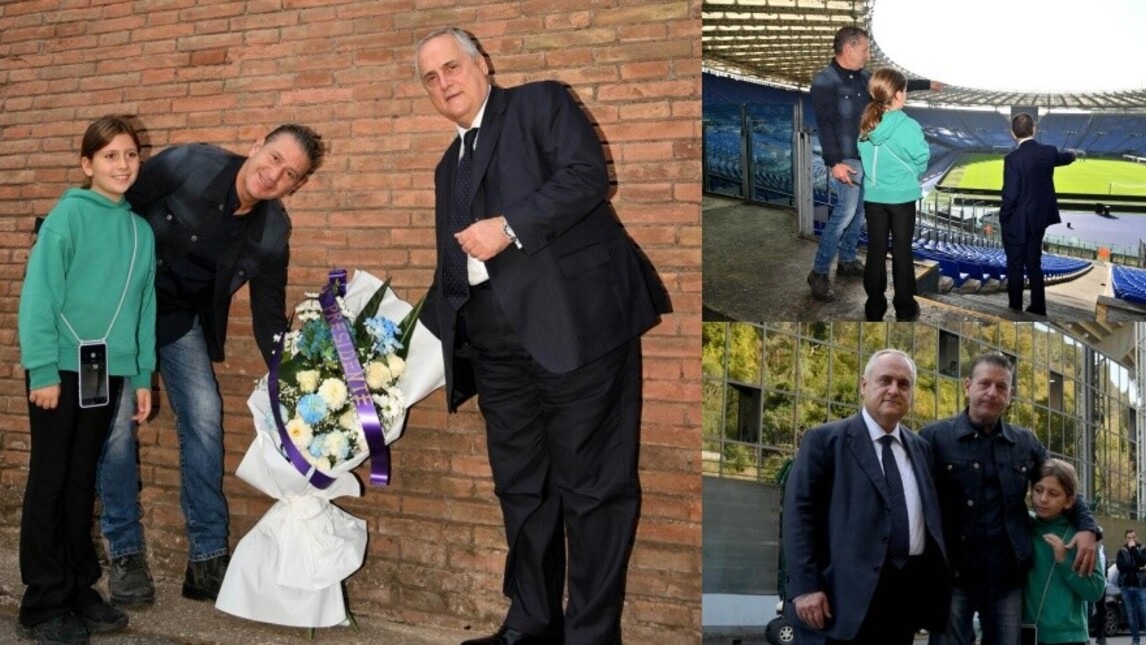 La Lazio e Lotito ricordano Vincenzo Paparelli