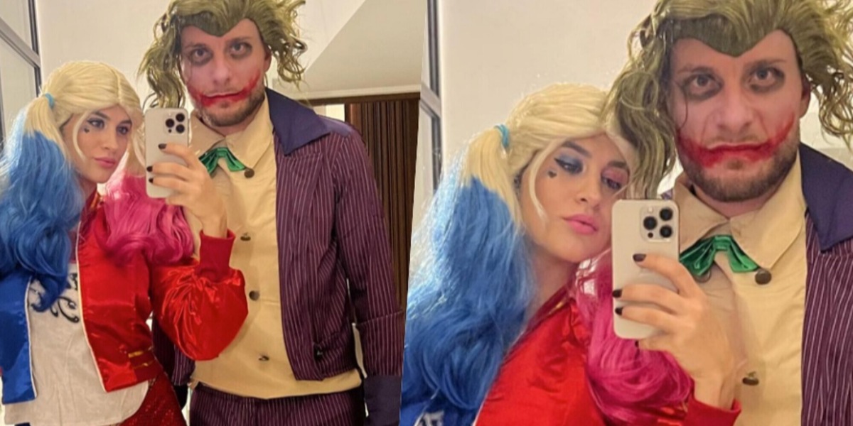 Immobile diventa Joker per Halloween: la foto con Jessica è virale