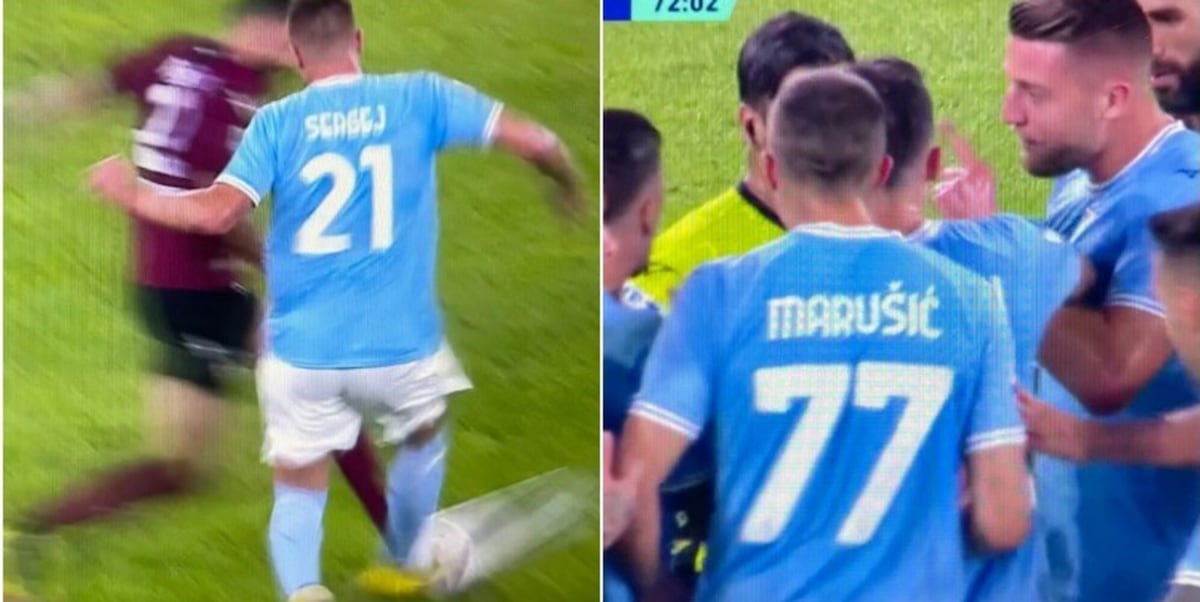 Il fallo di Milinkovic non c'era: perché l'ammonizione è ingiusta. La moviola