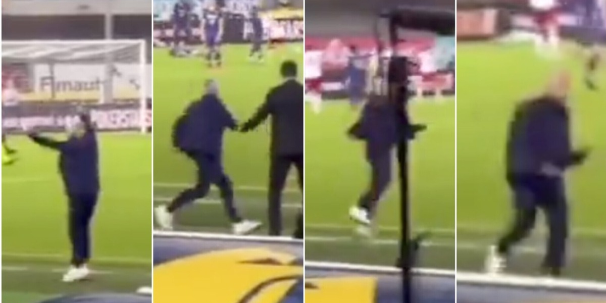 Mourinho impazzisce di gioia dopo il gol di Volpato: il video esalta i tifosi della Roma