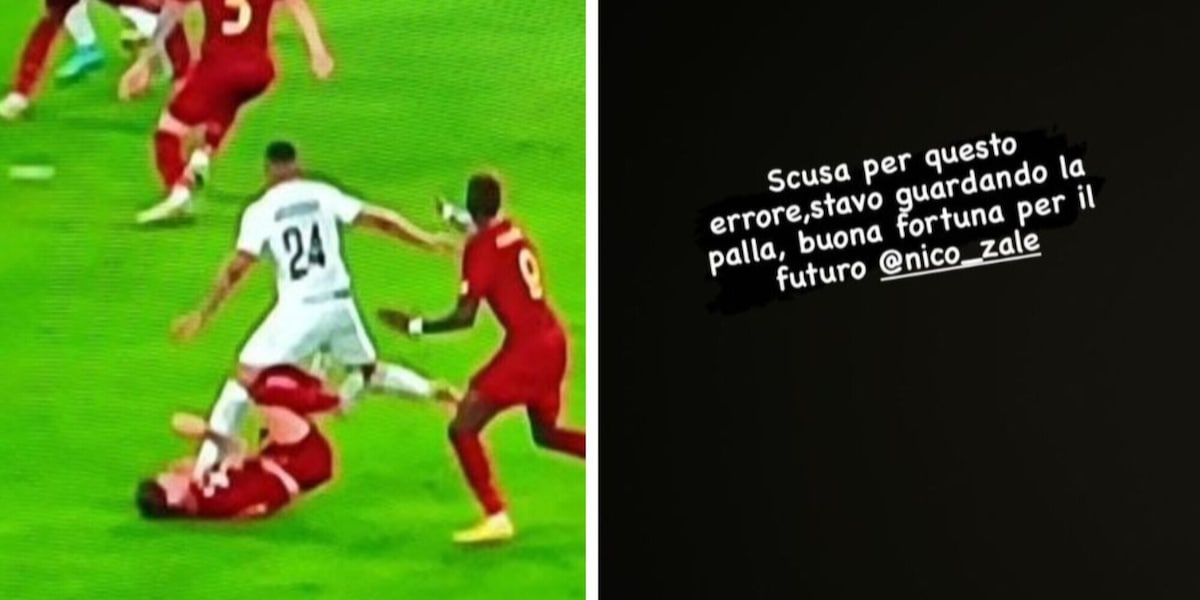 Roma-Ludogorets, il messaggio social di Verdon a Zalewski emoziona il web