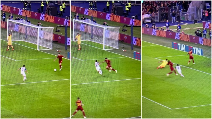 L'incredibile errore di Ibanez nel derby
