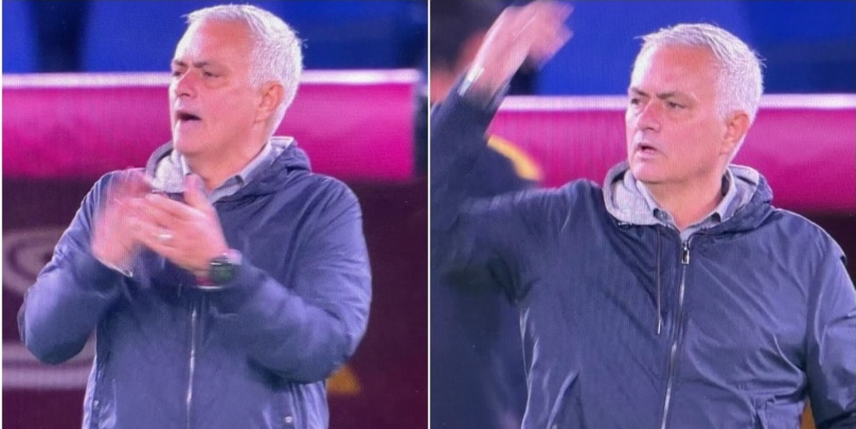 Il gesto di Mourinho dopo il gol di Felipe Anderson: così ha ricaricato la Roma