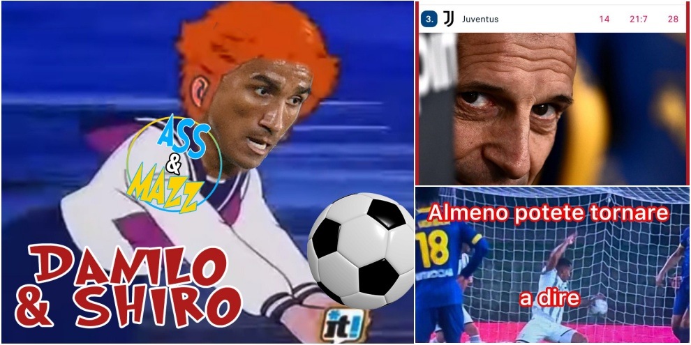 "Danilo... e Shiro": la vittoria della Juve scatena le ironie social