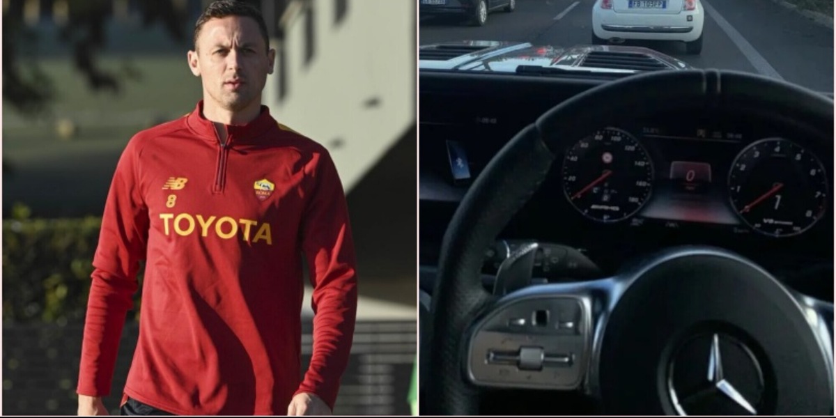 Roma, rubata un'altra auto a Camara. E Matic si ritrova senza volante