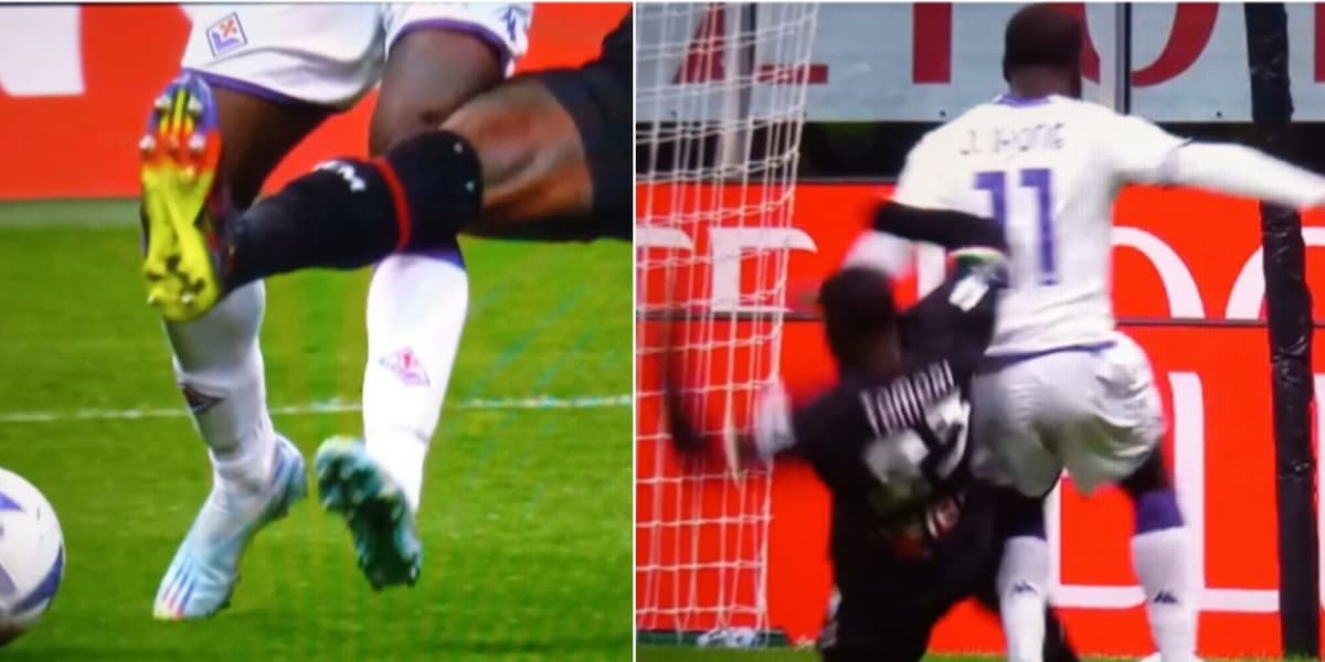 Tomori su Ikoné, per l'arbitro non è rigore: tifosi della Fiorentina infuriati sui social