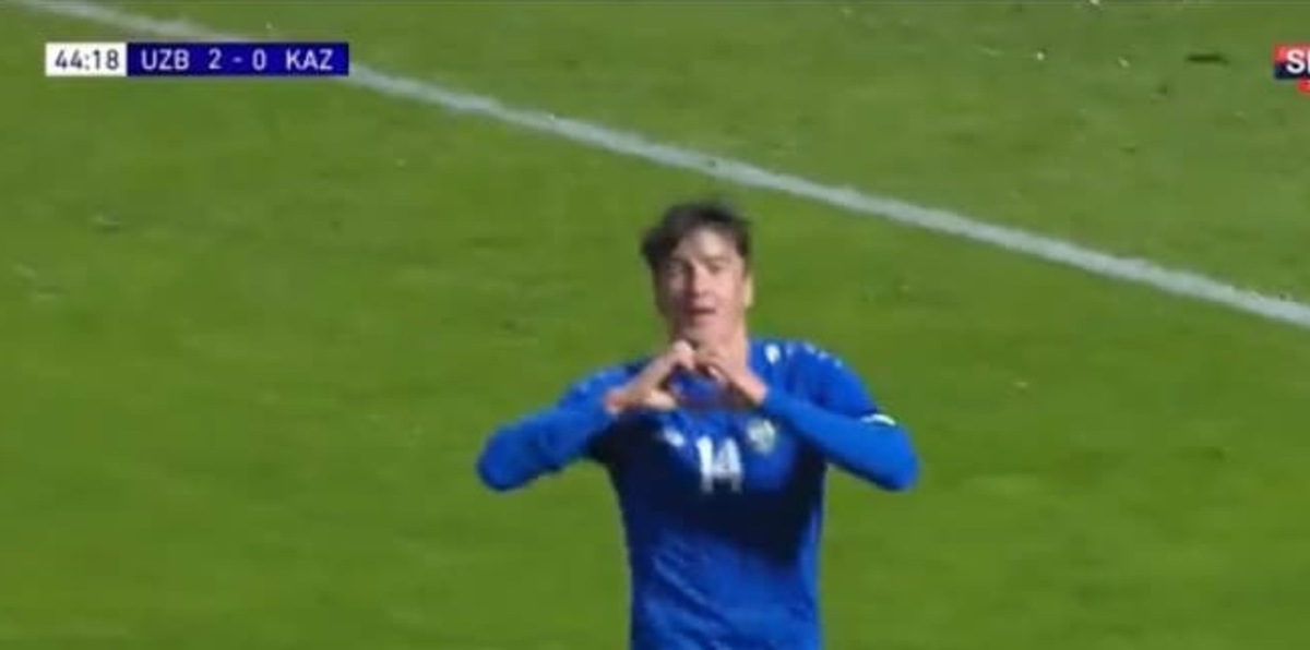 Shomurodov show, che gol con la Nazionale! La fotosequenza