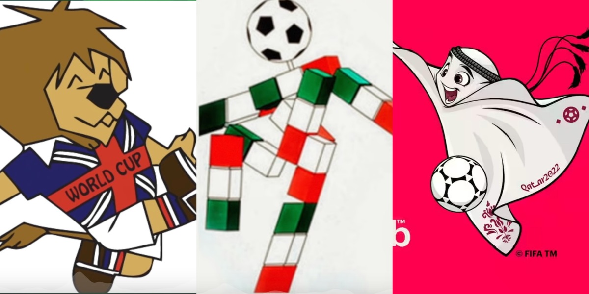 Mondiali, da Inghilterra 66 a Qatar 2022: tutte le mascotte, qual è la più bella?