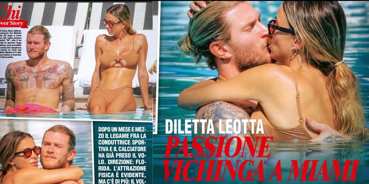 Diletta Leotta e Loris Karius: passione rovente a Miami